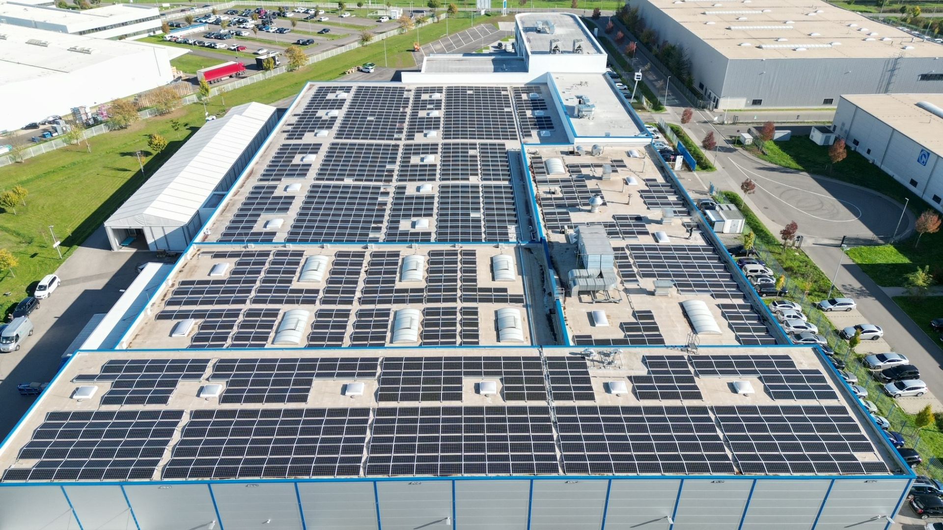 Photovoltaics on industrial buildings